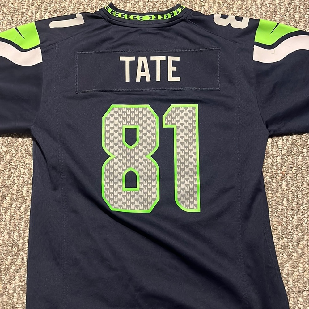Kids large (14-16) Seahawks Golden Tate jersey